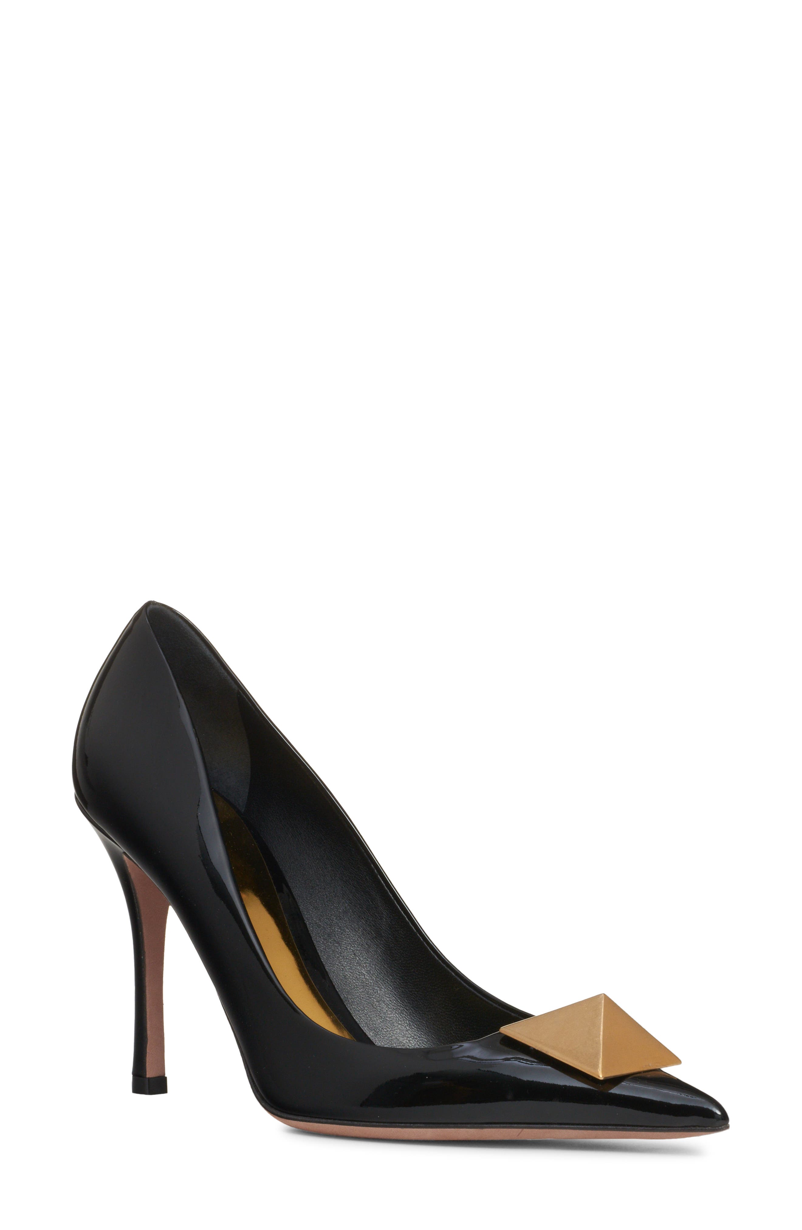 Valentino Garavani One Stud Pointed Toe Pump, Main, color, 