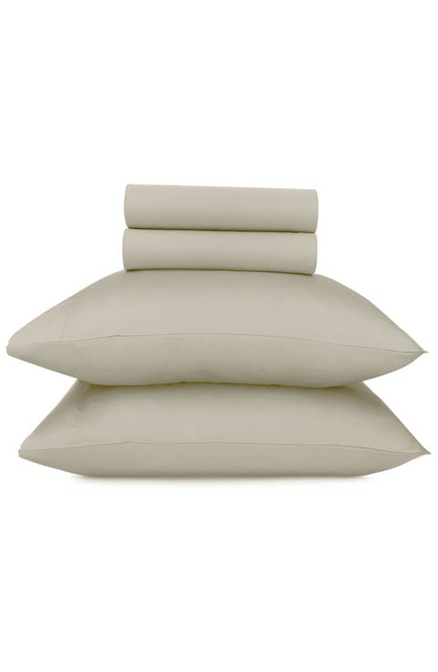 Signature Comfort 100% Egyptian Cotton Soft Sateen Sheet Set