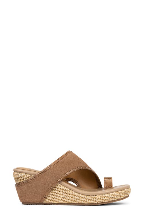 DONALD PLINER DONALD PLINER GYER LEATHER WEDGE SANDAL 