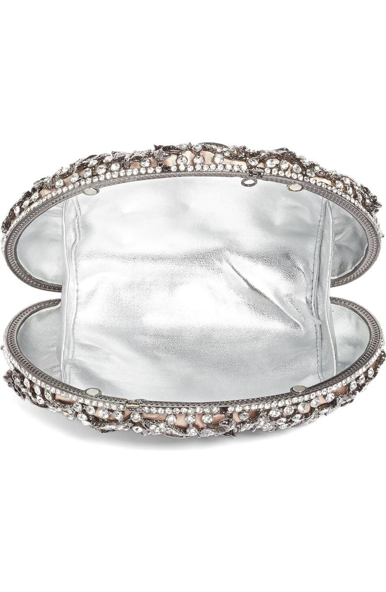 ZZDNU Natasha Couture Natasha Couture Crystal Rose Minaudière, Alternate, color,