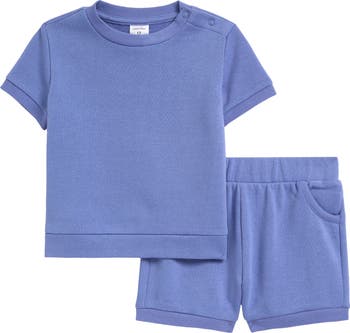 Cozy Short Sleeve Top & Shorts Set