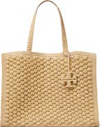 Tory Burch Ella Hand Crochet Straw Bag