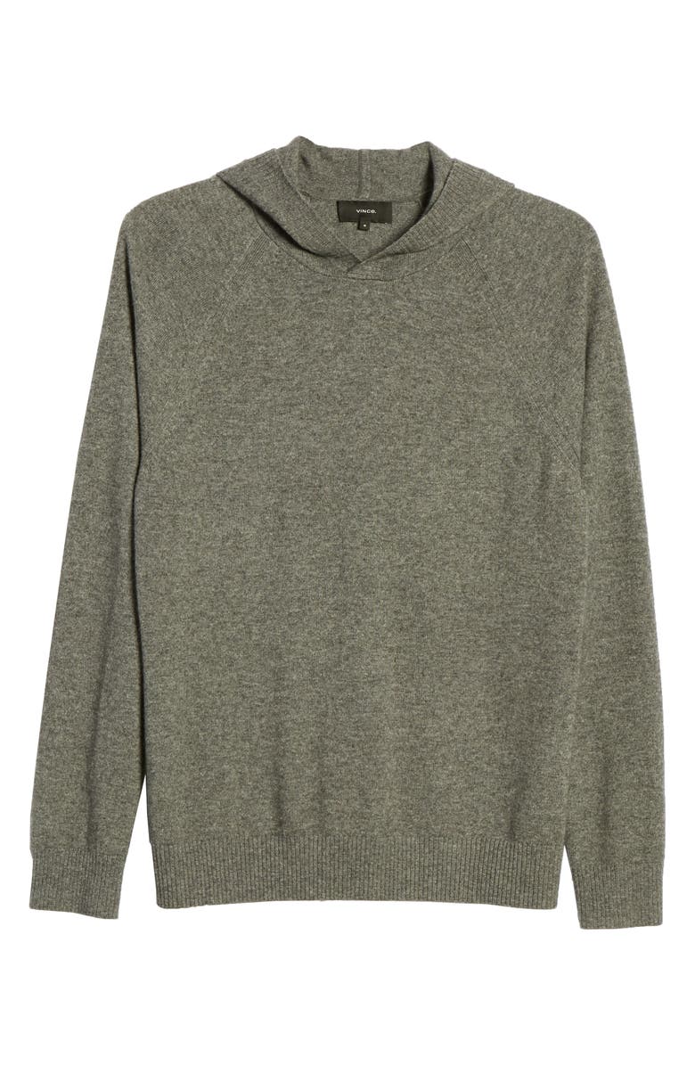 Vince Wool & Cashmere Hooded Sweatshirt, Alternate, color, 