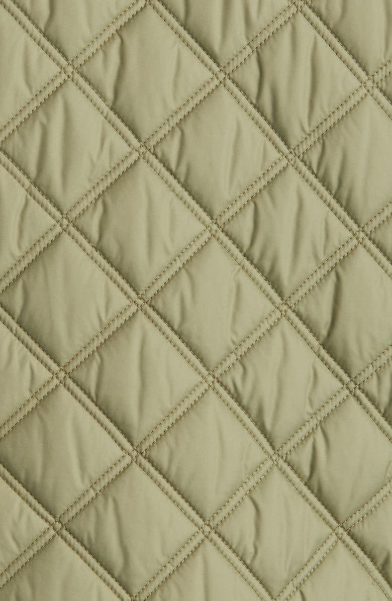 Brooks Brothers Diamond Quilted Water Repellent Walking Coat, Alternate, color, 