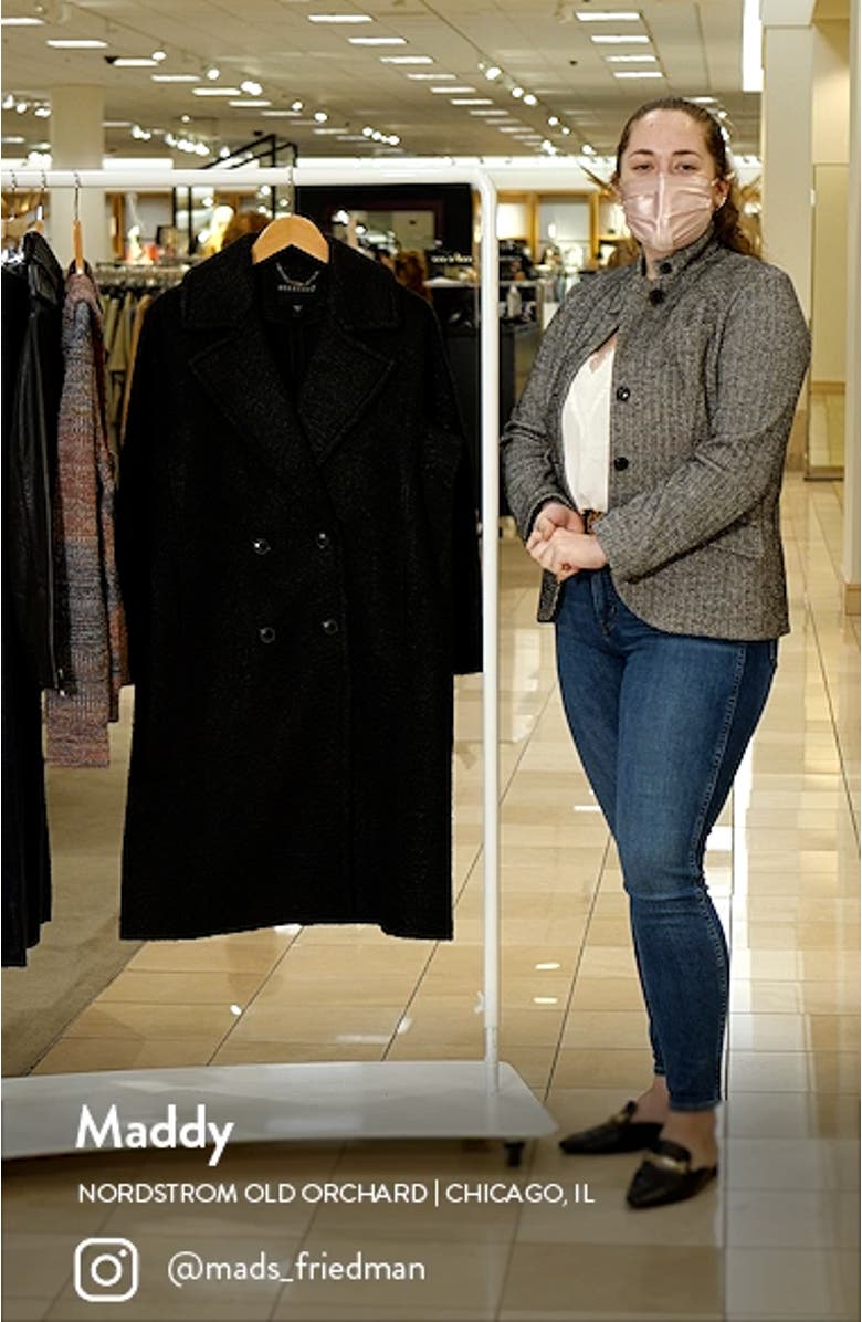 Oversize Double Breasted Coat, sales video thumbnail