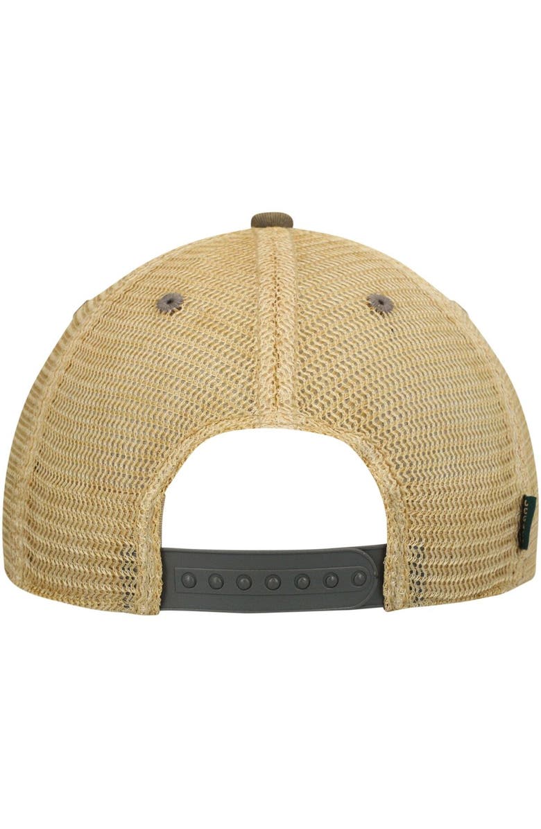 LEGACY ATHLETIC Men's Gray Auburn Tigers Legacy Point Old Favorite Trucker Snapback Hat, Alternate, color, Gray