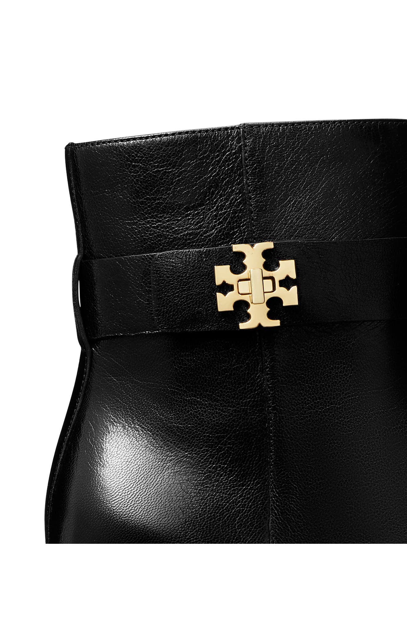 Tory Burch T Lock Bootie, Alternate, color, Perfect Black
