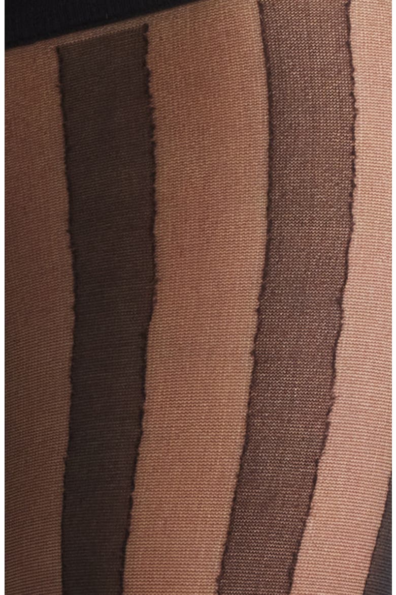 Crye Stripe Thigh-High Socks, Alternate, color, BLACK