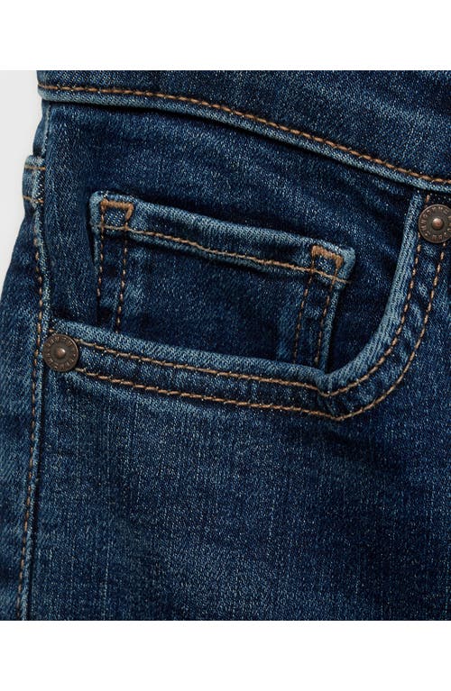 Mango High Waist Ankle Skinny Jeans In Blue