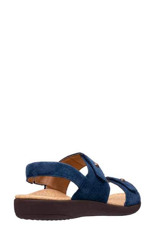 Revitalign Terra Slingback Sandal In Majolica Blue