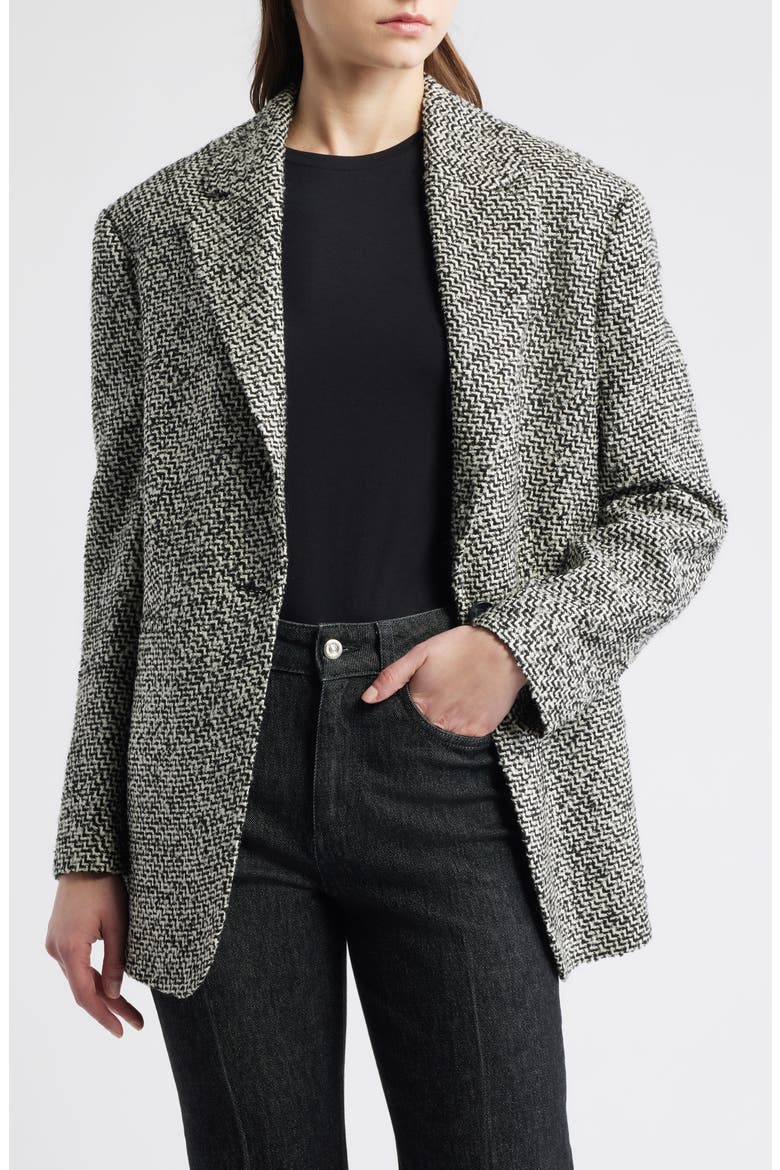 Jasata One-Button Blazer, Main, color, OPEN MISC