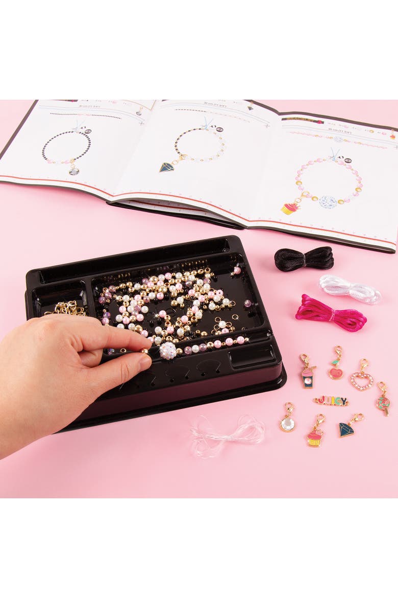 Mini Pink & Precious Bracelets Kit, 8 Charm Bracelets, Alternate, color, Multicolored