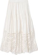AllSaints Femi Openwork Maxi Skirt