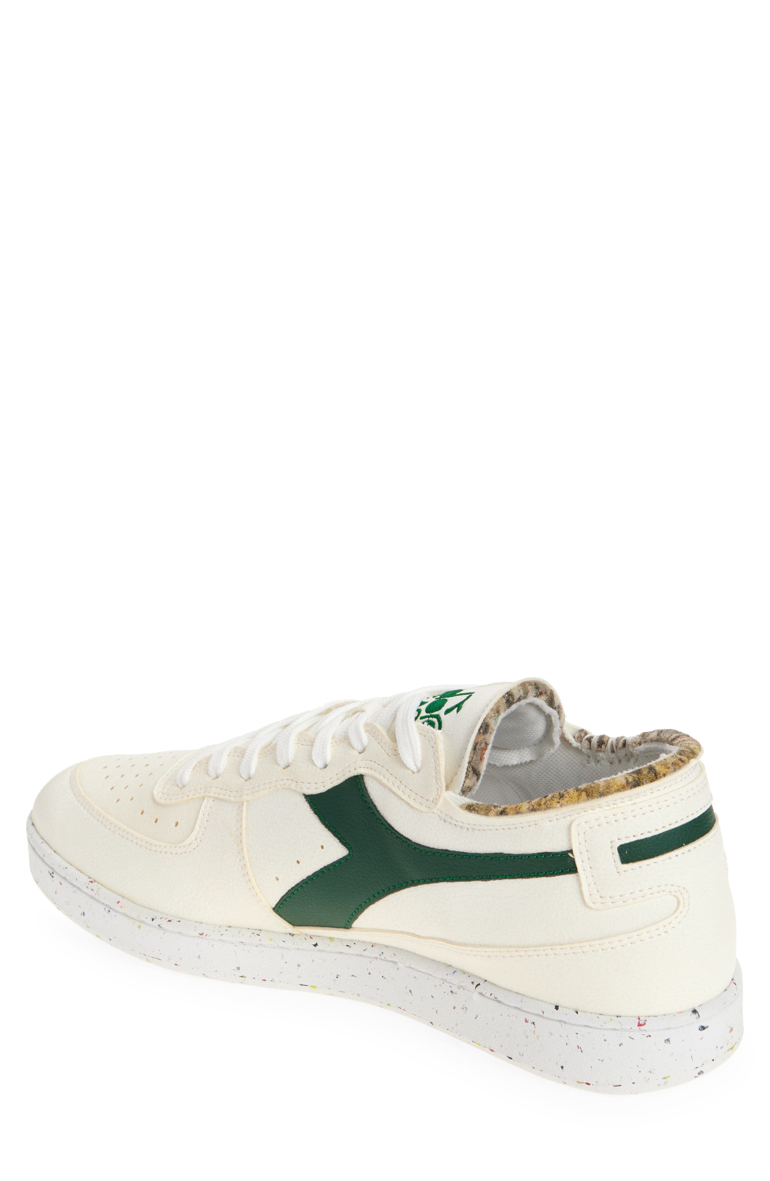 Diadora MI Basket Row Sneaker, Alternate, color, Green Bistro