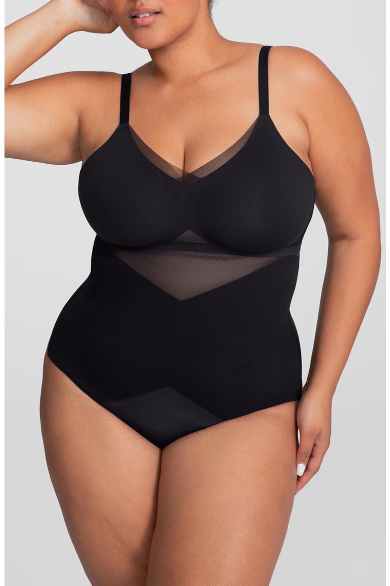 Superpower High Waist Shaper Thong, Alternate, color, RUNWAY