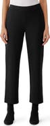 Eileen Fisher Ponte Ankle Straight Leg Pants