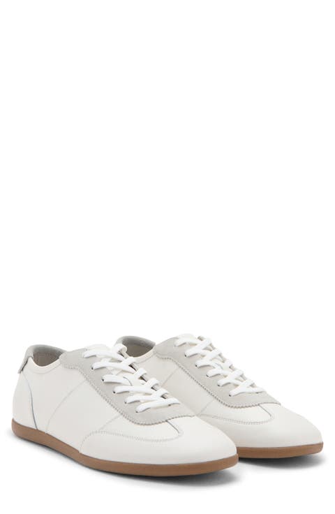 Mixed Leather Sneaker
