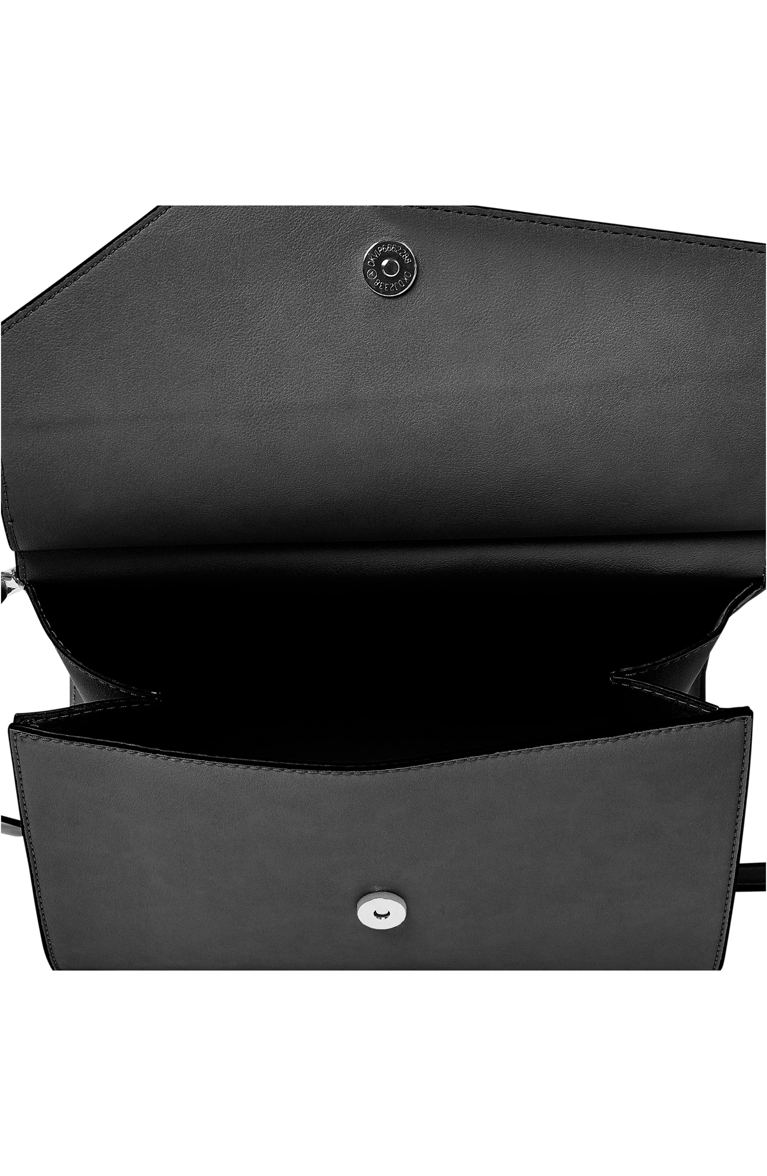 Urban Originals Shimmer Vegan Leather Shoulder Bag, Alternate, color, 