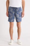 Tommy Bahama Azule Linen Blend Drawstring Shorts