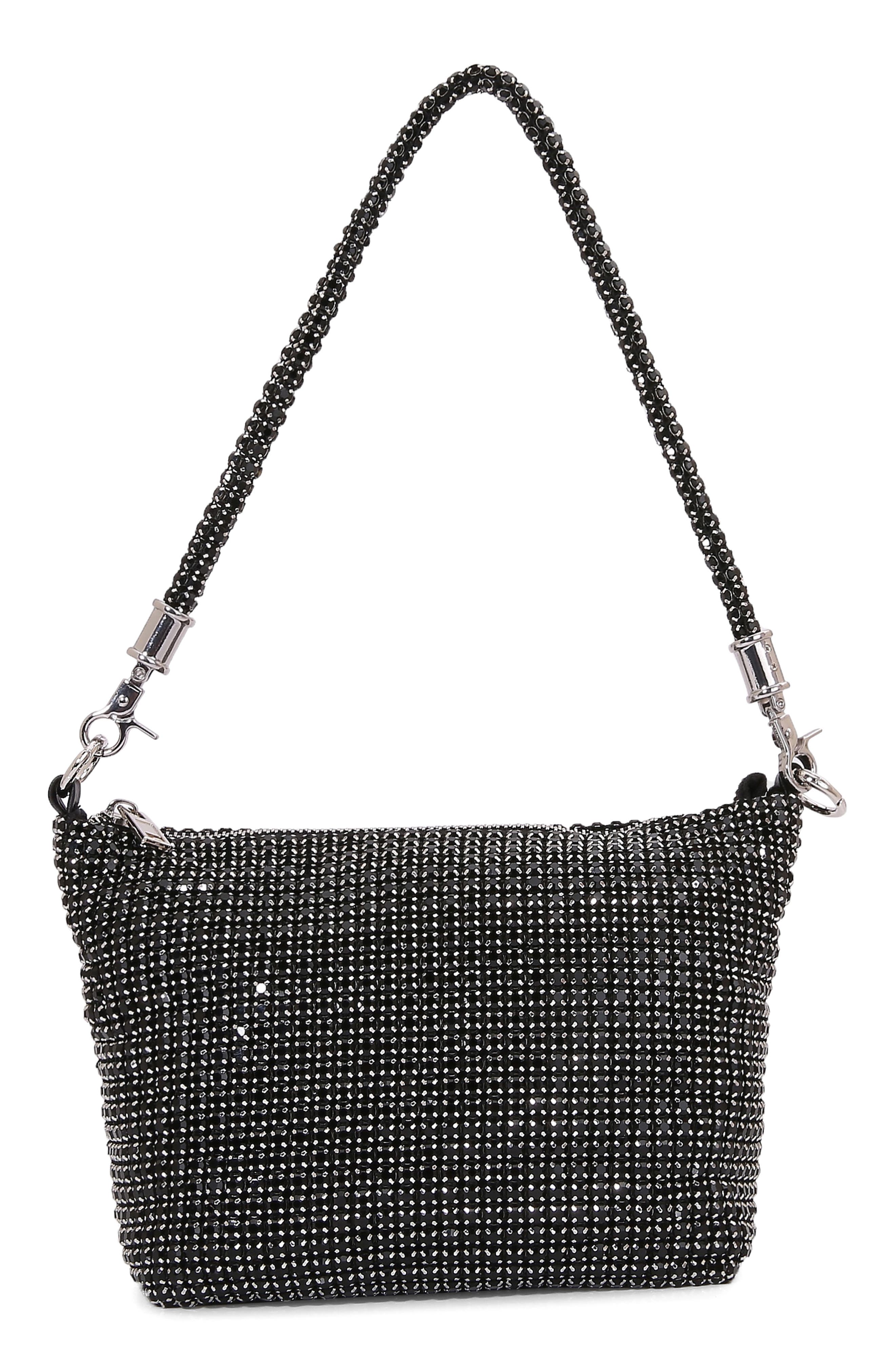 BERNESS Rhinestone Shoulder Bag