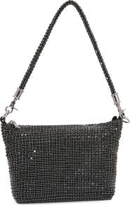 BERNESS Rhinestone Shoulder Bag
