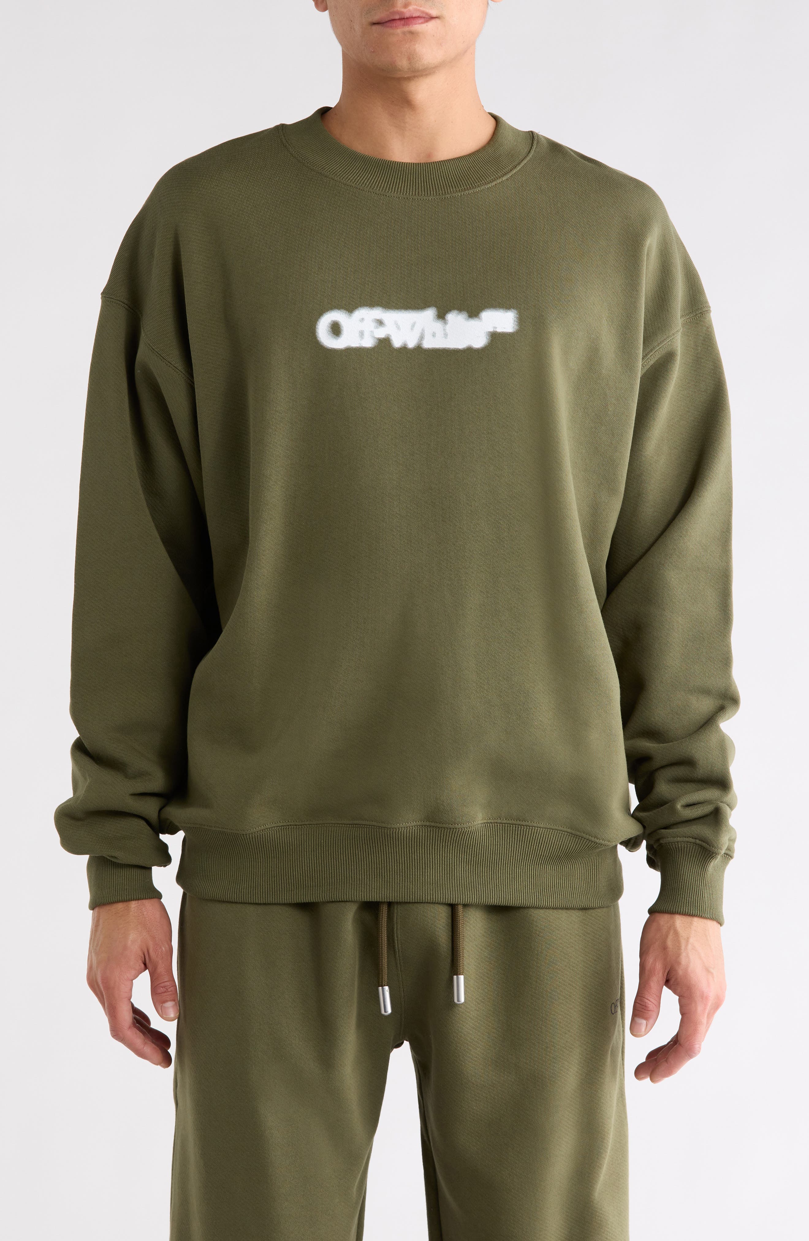 Off-White Spray Arrow Skate Graphic Sweatshirt