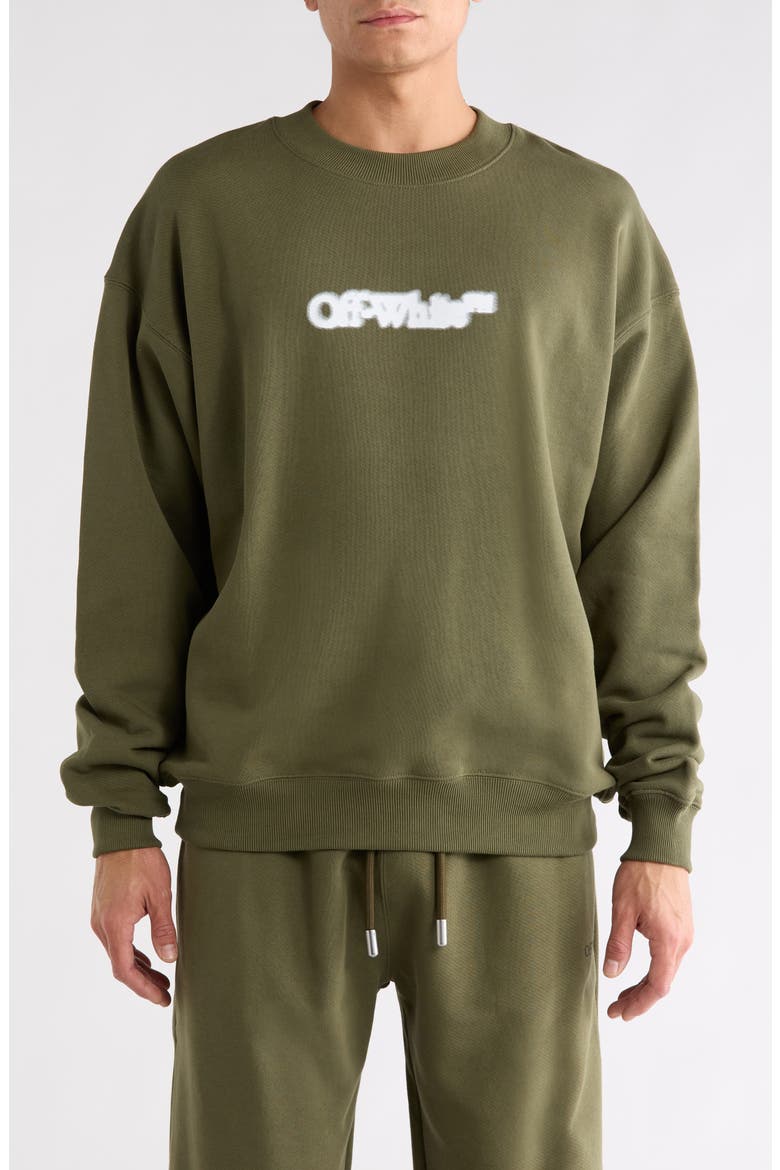Spray Arrow Skate Graphic Sweatshirt, Main, color, WHITE MOSS-WHITE