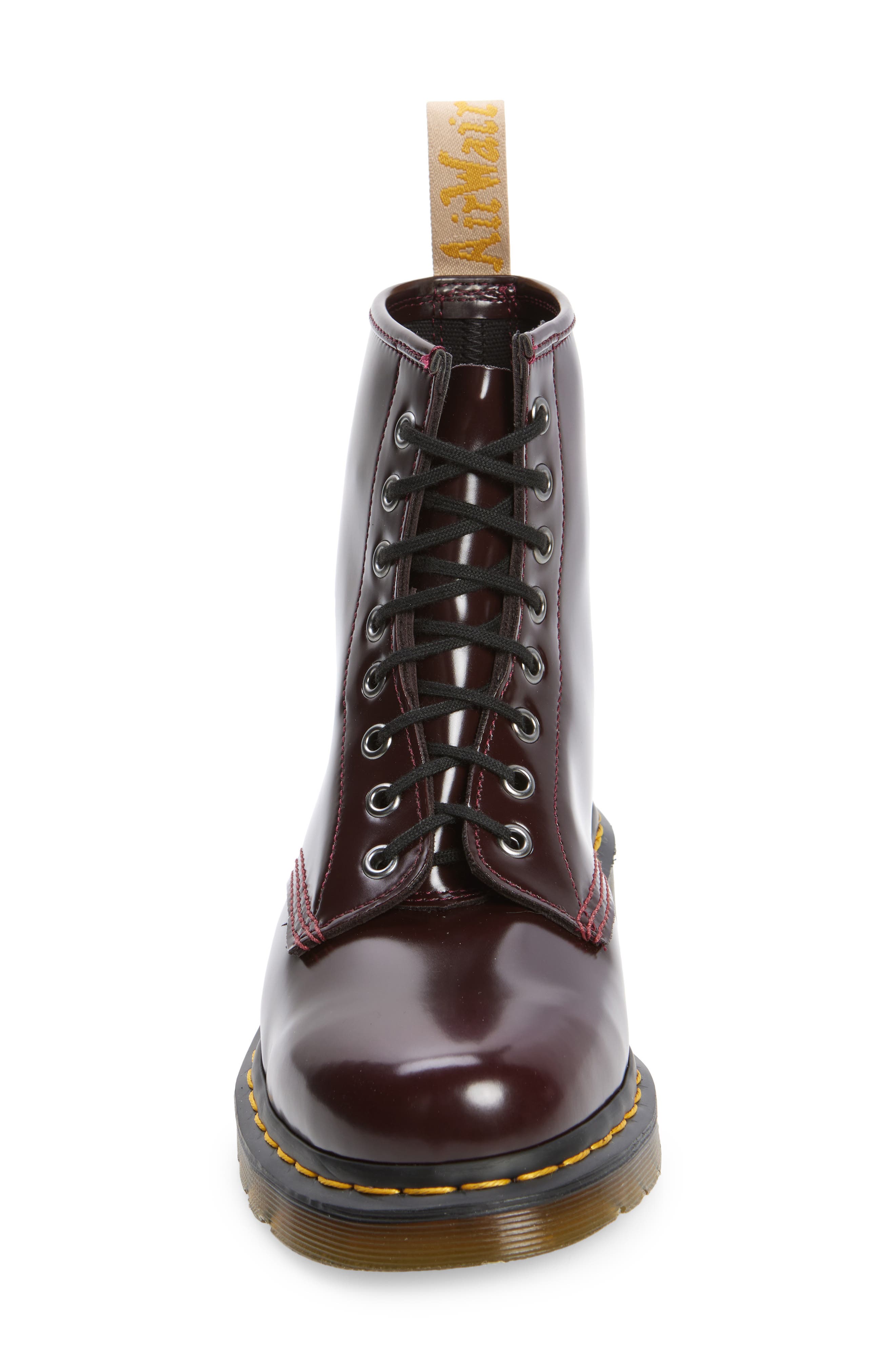 Dr. Martens 1460 Vegan 8-Eye Boot, Alternate, color, 