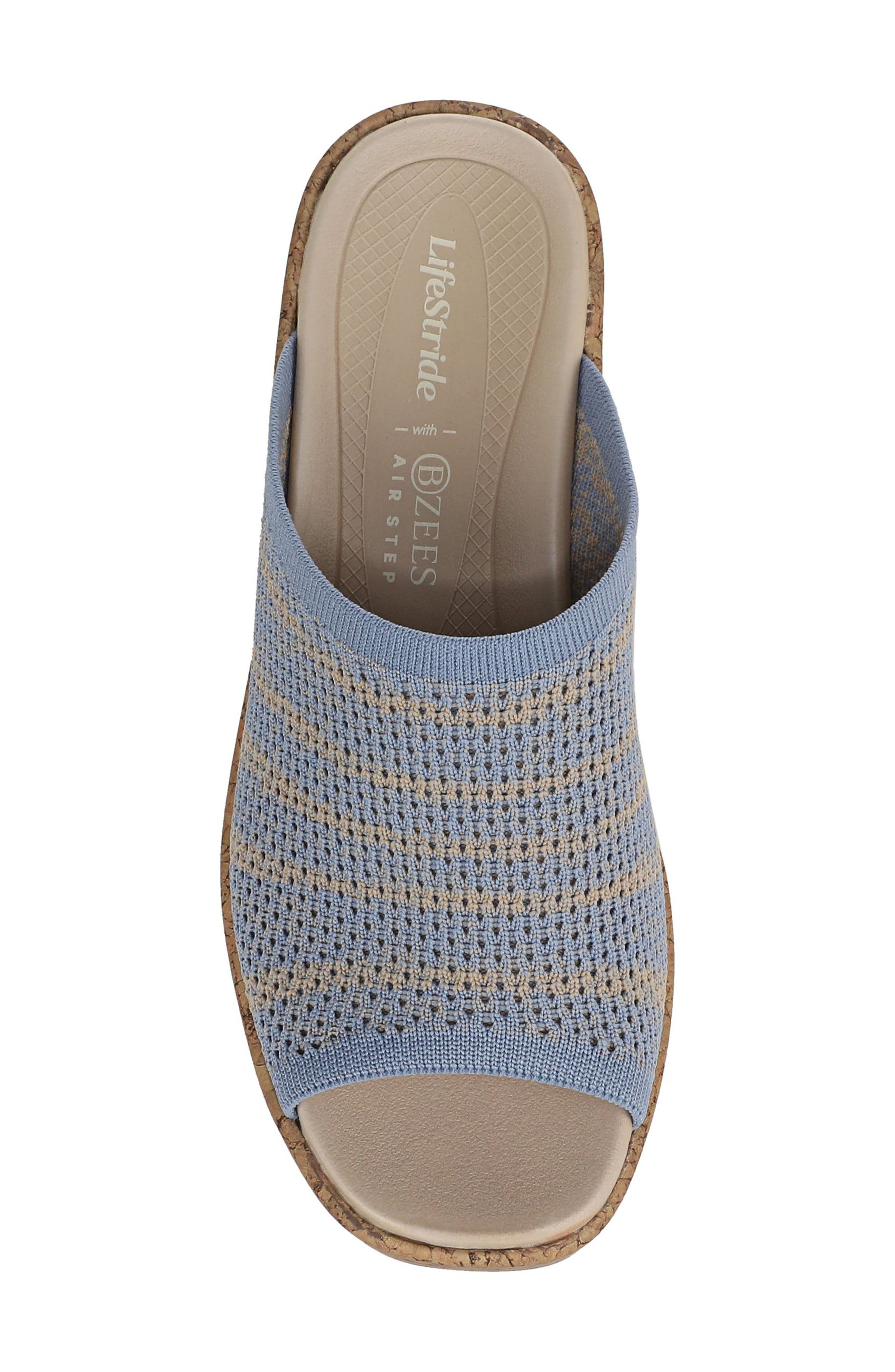 Very Ready Platform Sandal, Alternate, color, STONE WASH BLUE / SAND CASTLE