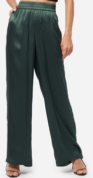 CAMI NYC Bleecker Silk Charmeuse Pants