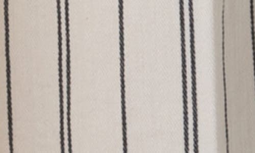Akris Punto Chiara Stripe Wide Leg Crop Jeans In Cashew-black