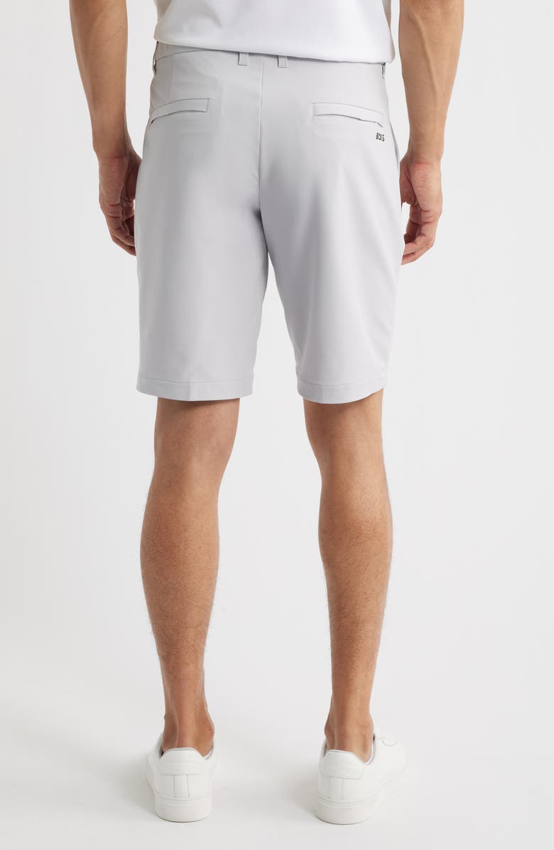 BOSS Commuter Slim Fit Performance Shorts, Alternate, color, Light Grey
