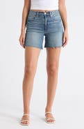 STS Blue Layne High Rise Raw Hem Shorts