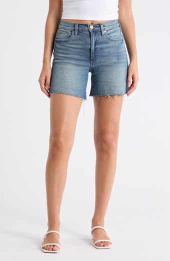 STS Blue Layne High Rise Raw Hem Shorts