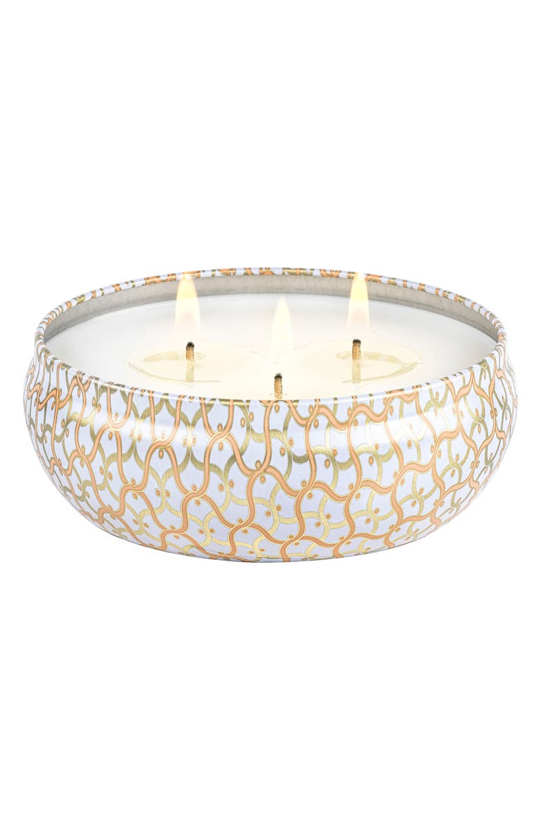 Voluspa Three-Wick Tin Candle, Alternate, color, Italian Bellini