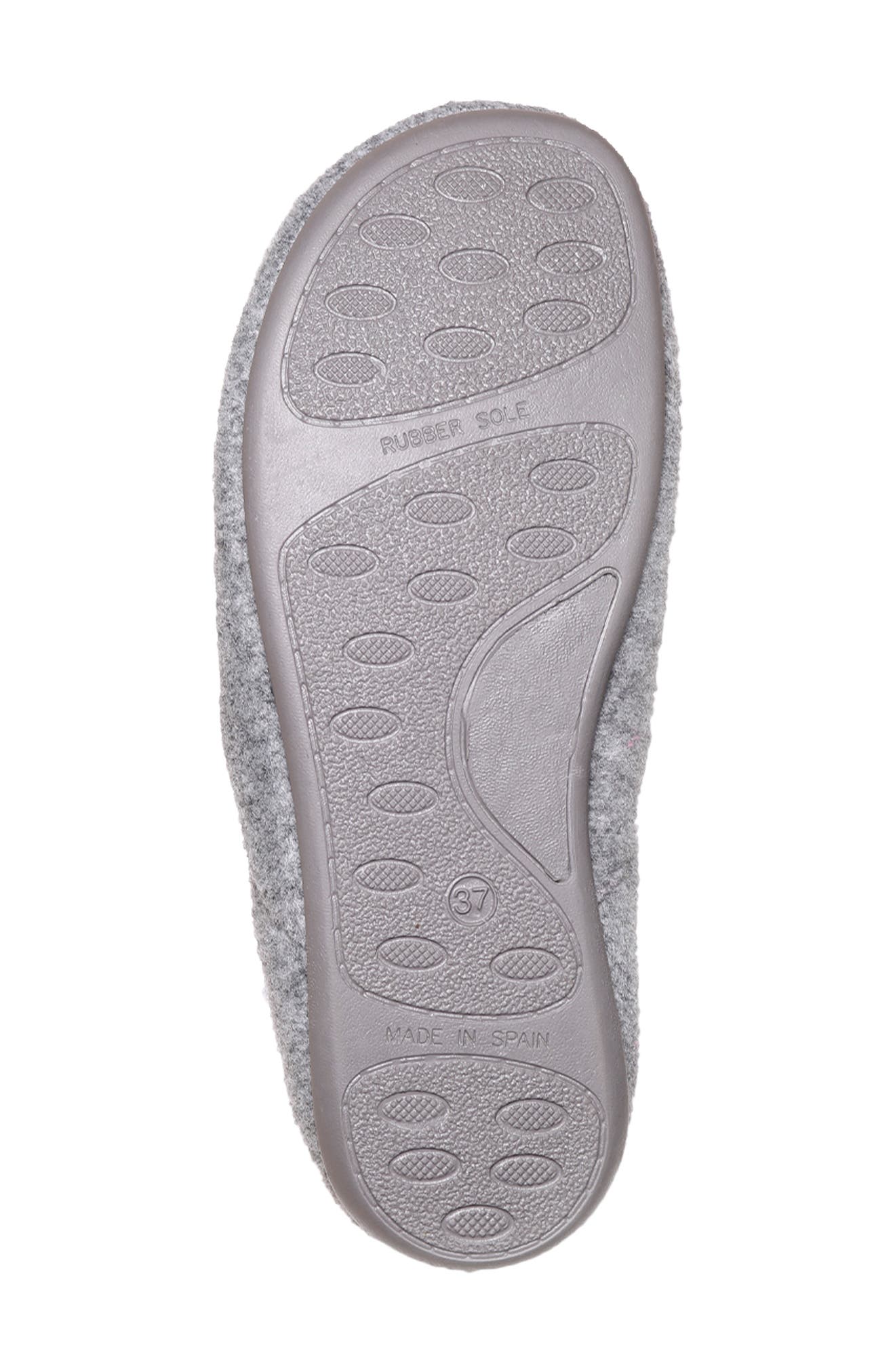 Toni Pons Mare Quilted Slipper, Alternate, color, Navy Wool