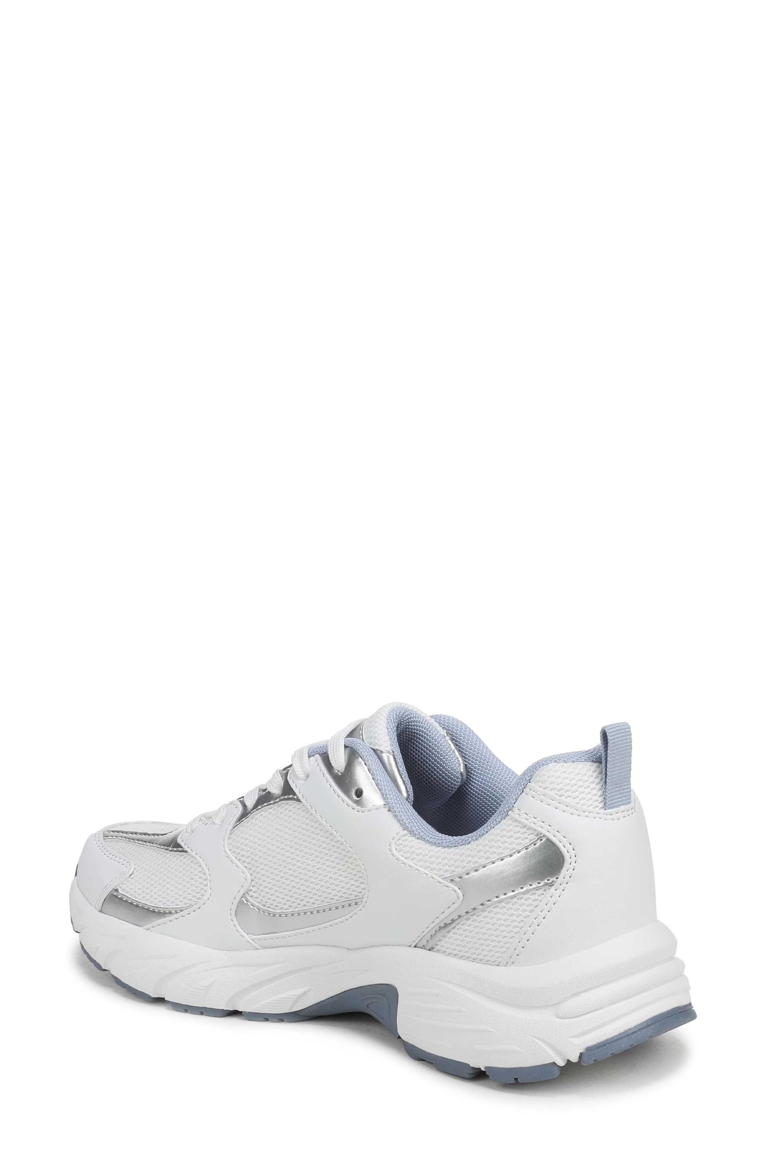 Rykä Generation Sneaker, Alternate, color, White/ Blue Leather/ Mesh