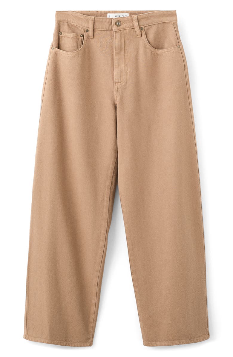 MANGO Low Rise Balloon Jeans, Alternate, color,