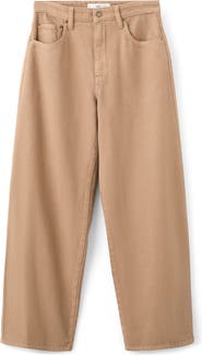 MANGO Low Rise Balloon Jeans