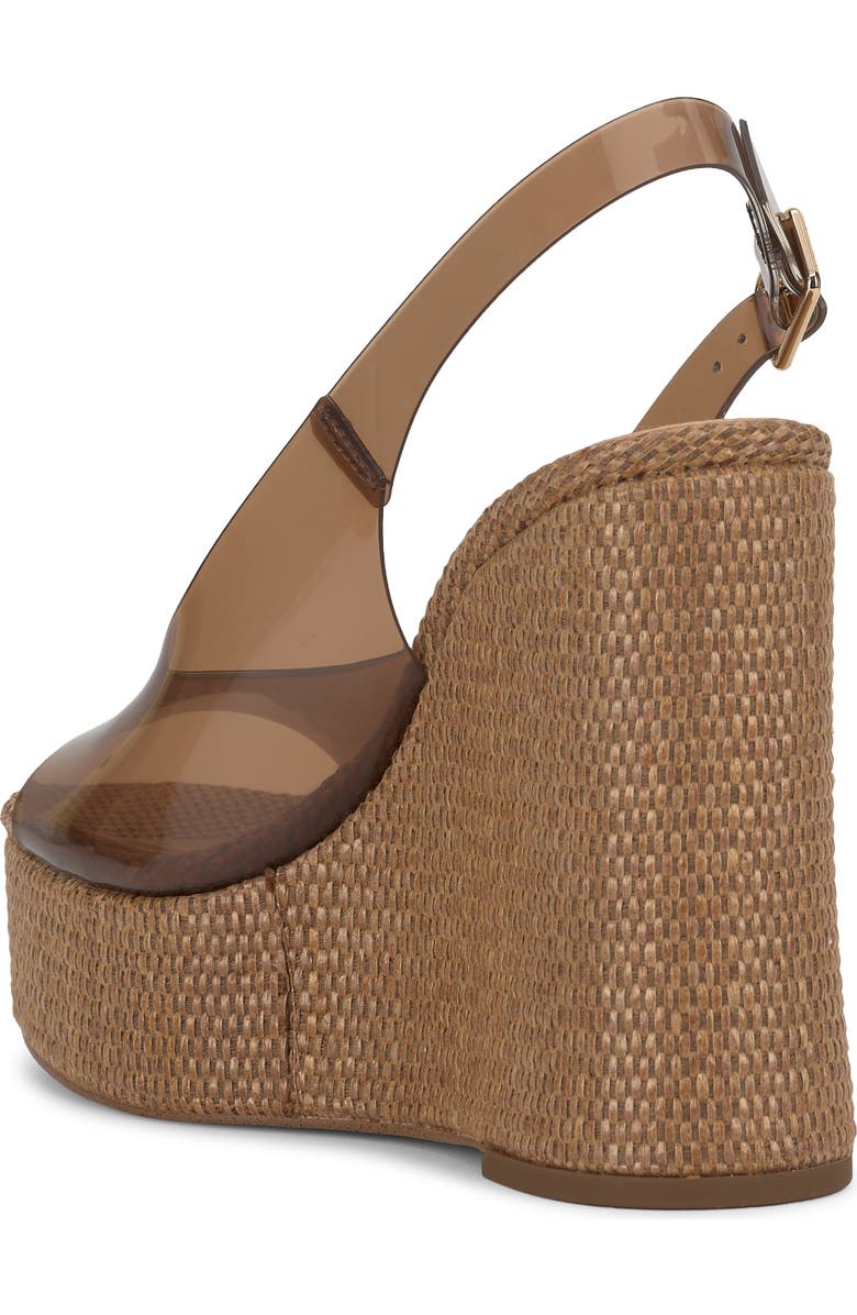 Jessica Simpson Kaliese Slingback Platform Wedge Sandal, Alternate, color, Tuscan Tan