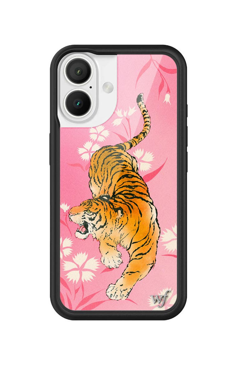 Tiger Blossom iPhone Case, Alternate, color, Pink