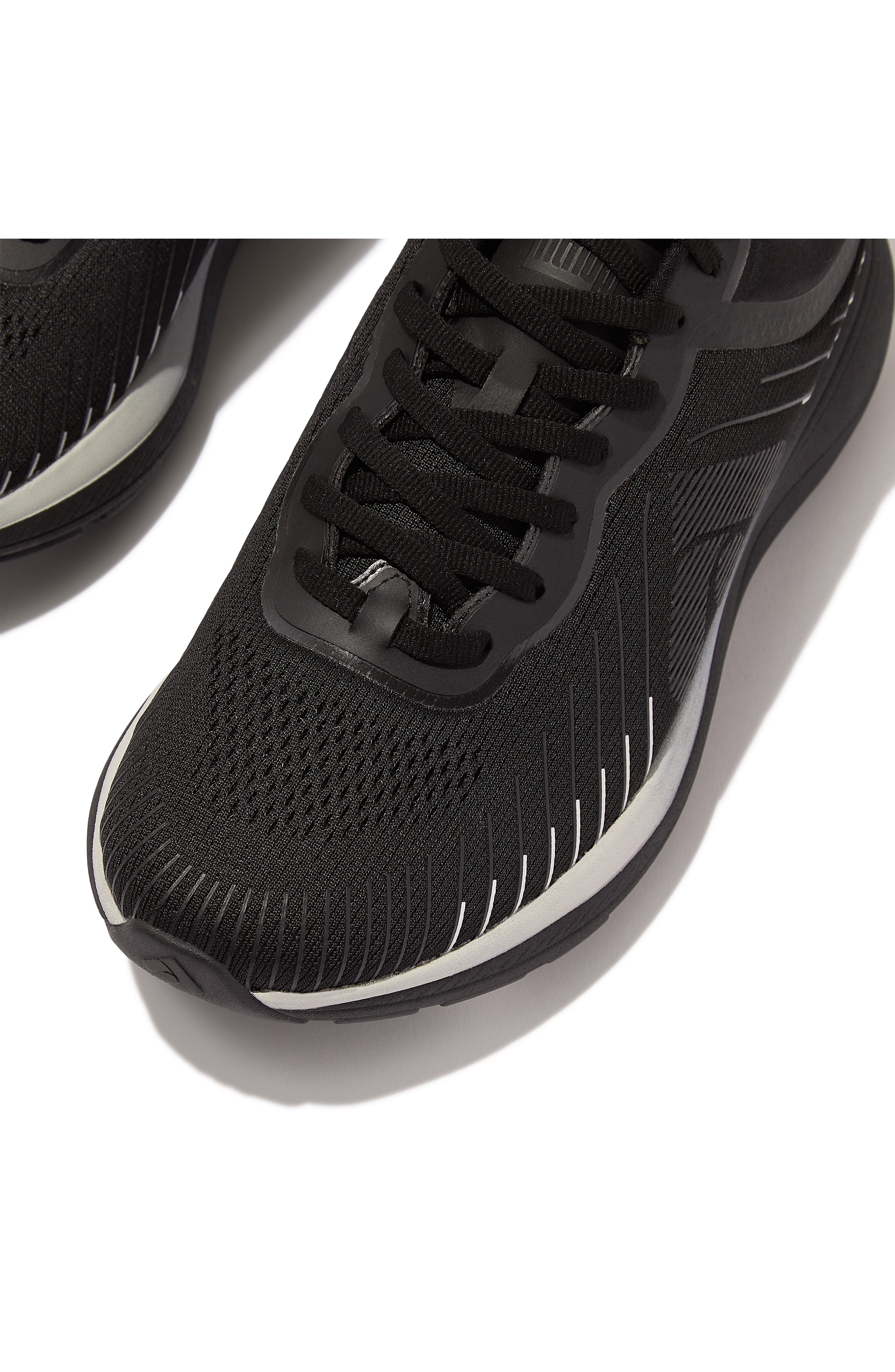 FitFlop FF Runner Mesh Sneaker, Alternate, color, Black