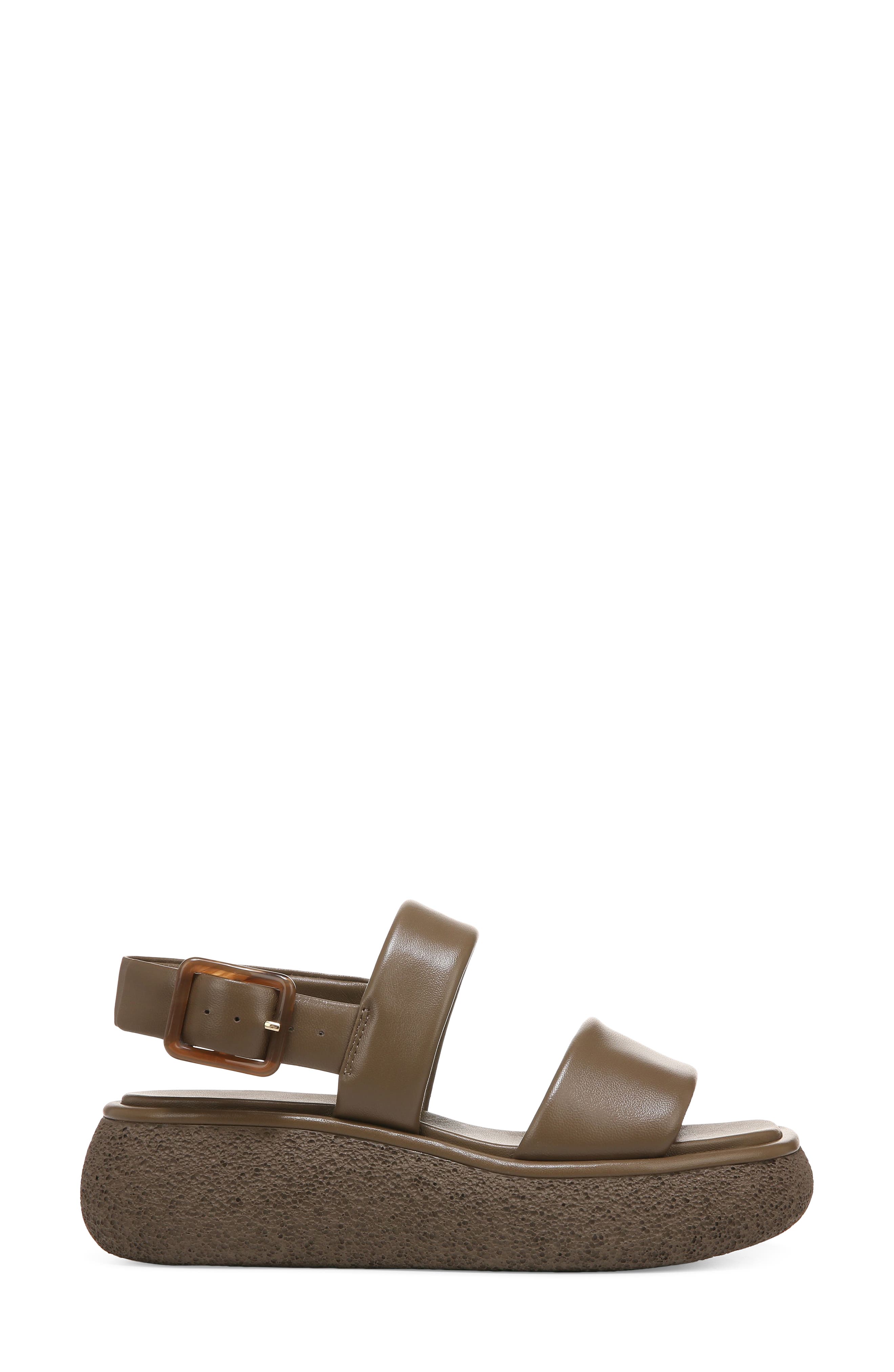 Laguna Platform Sandal, Alternate, color, DARK WHEAT
