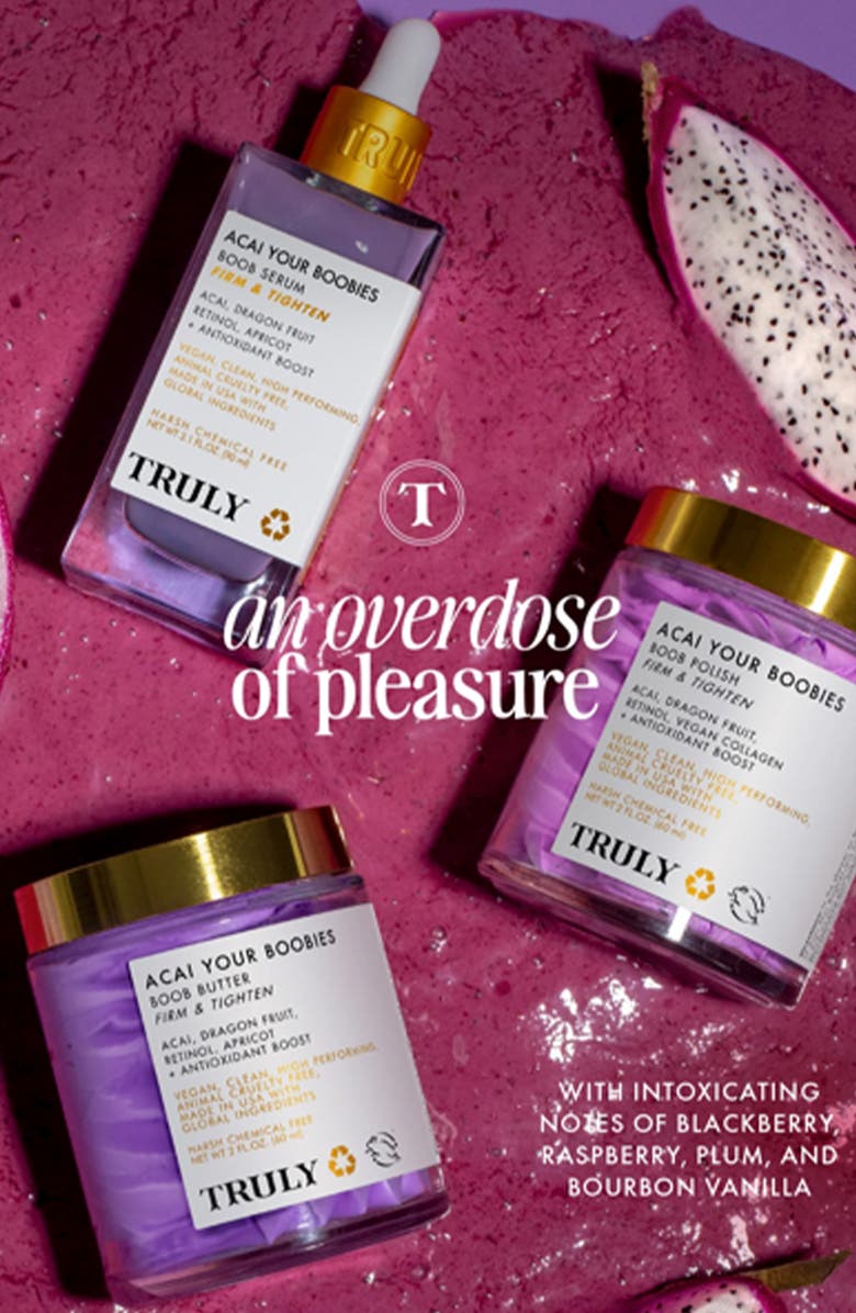 TRULY BEAUTY Acai Your Boobies Skin Care Set $153 Value, Alternate, color, 