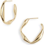 FARIS Onda Small Wavy Hoops