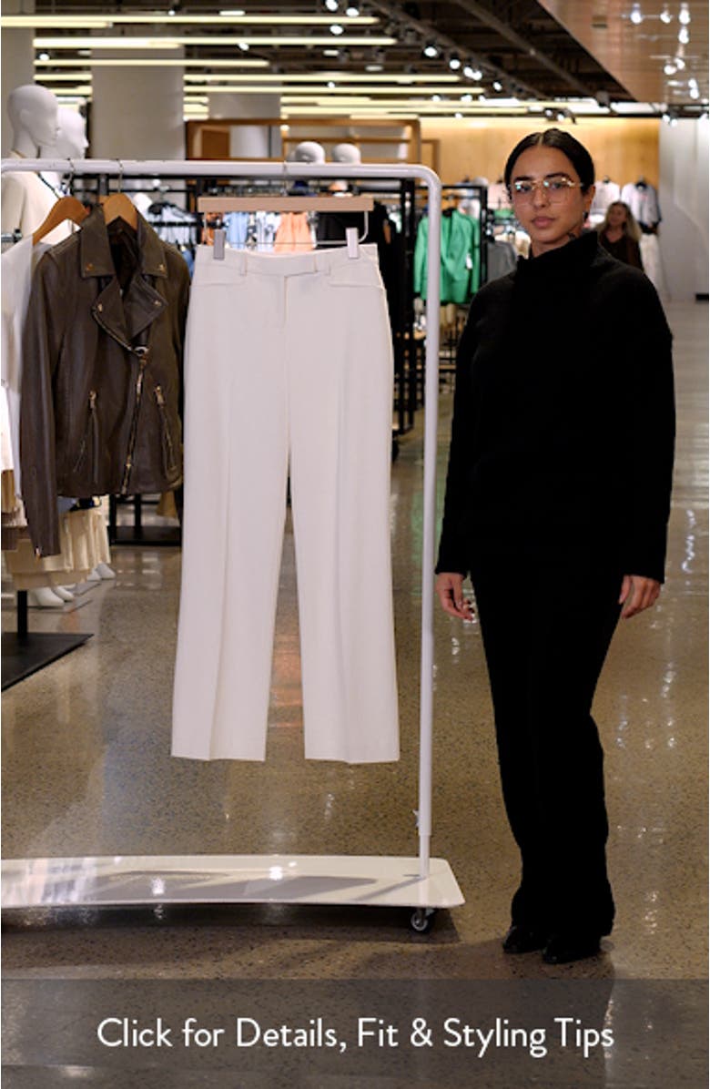 Bird Eye Straight Leg Pants, sales video thumbnail