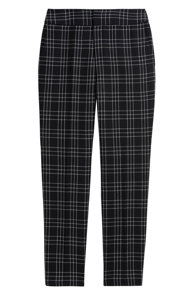 SUISTUDIO Lane Classic Check Wool Trousers, Alternate, color,