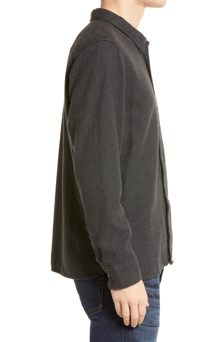 Madewell Sunday Flannel Perfect Long Sleeve Button-Up Shirt, Alternate, color, 