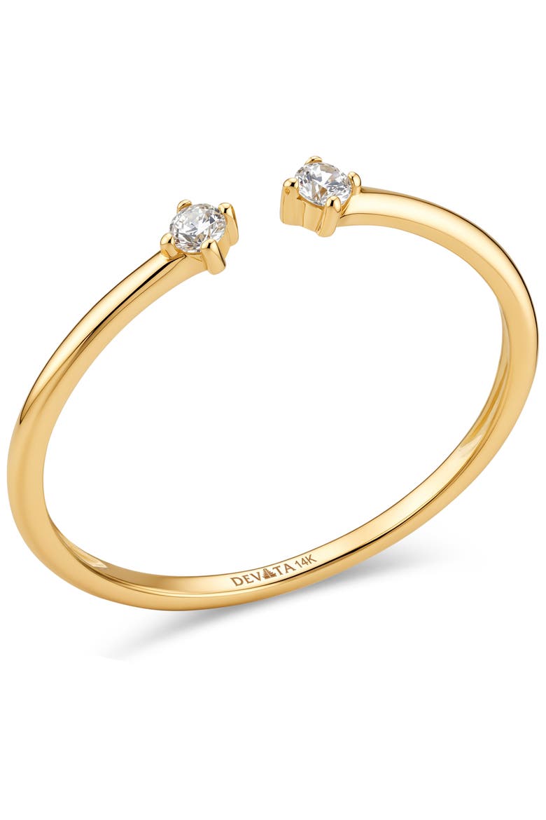 Open Ring in 14K Gold, Alternate, color, Yellow Gold