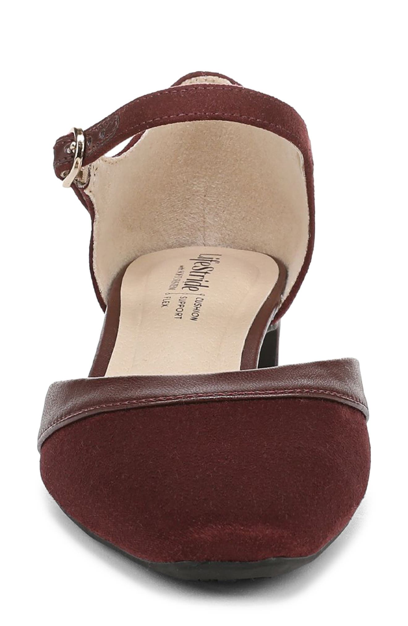 Leighton Ankle Strap Pump, Alternate, color, CALIFORNIA WINE